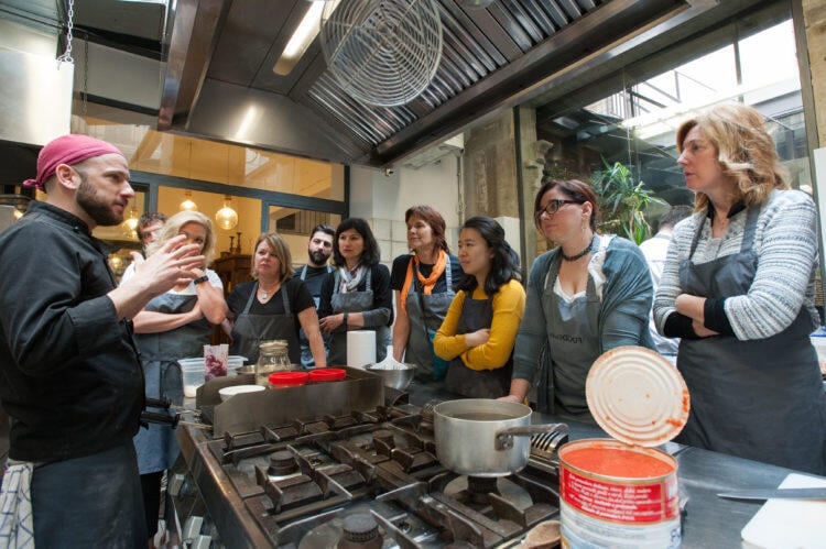 Pizza & Gelato Making Class in Oltrarno