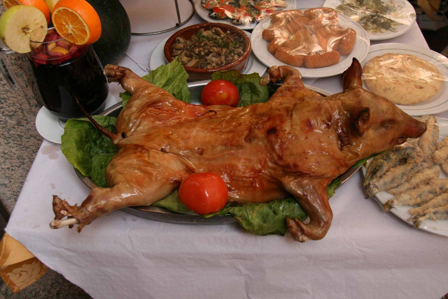 Cochinillo_feast_Madrid