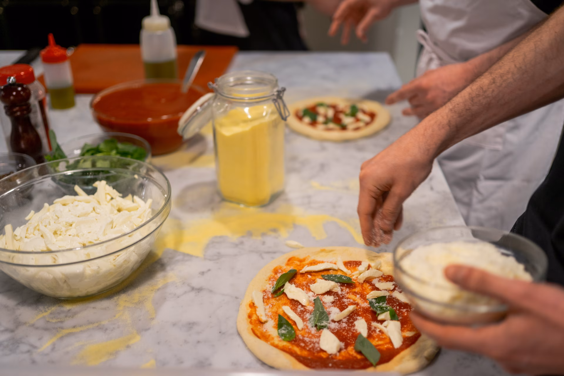 Gelato and Pizza Making Class in Milan